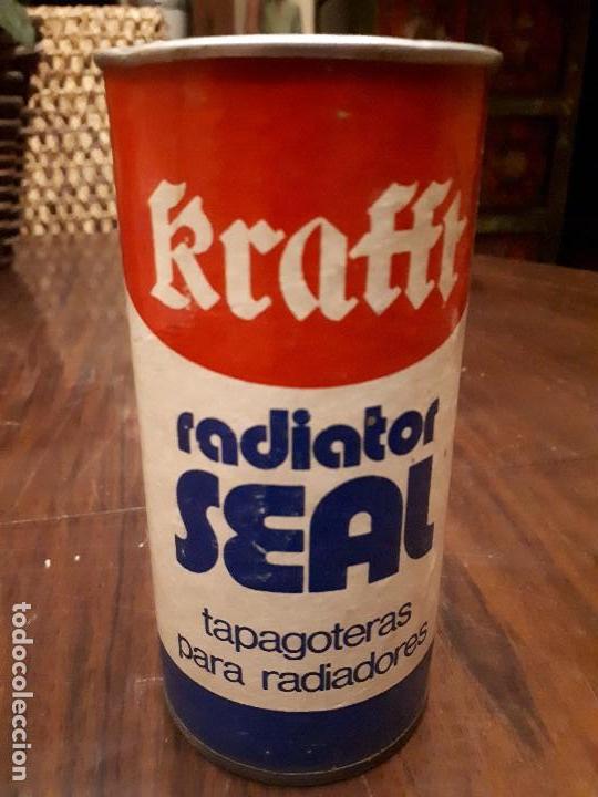 Autos und Motorr&auml;der: Lata Krafft Radiator SEAL. Tapagoteras para radiadores. Metal. Logo world Famous Krafft Products