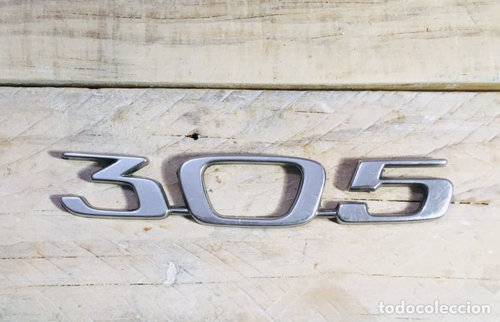 Coches y Motocicletas: LOGO PEUGEOT 305 A&Ntilde;OS 60-70 INSIGNIA METAL EMBLEMA COCHE CLASICO ANAGRAMA BADGE