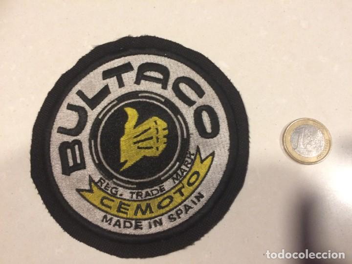 Parche de tela bordado bultaco - original - Vendido en Venta Directa -  151620674