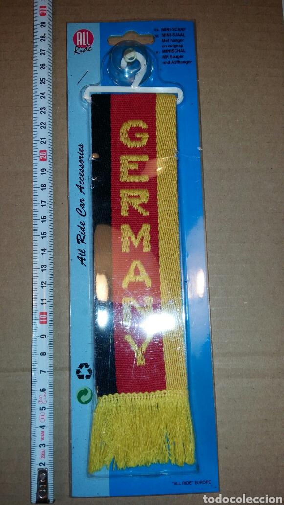 Autos und Motorr&auml;der: BANDERA O BANDER&Iacute;N DE CAMI&Oacute;N. ADORNO DE CAMI&Oacute;N. GERMANY. ALEMANIA