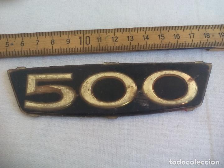 Autos und Motorr&auml;der: EMBLEMA, PLACA O ROTULO DE COCHE O MOTO. 500