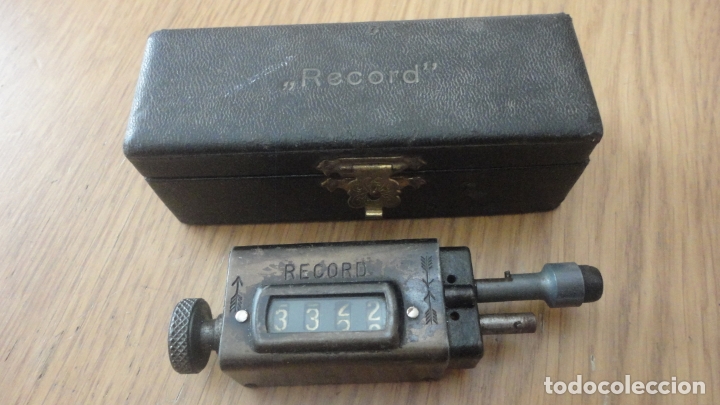 Autos und Motorr&auml;der: ANTIGUO CONTADOR CARDIOVASCULAR.MARCA RECORD.RECORD COUNTER.MEDICINA.SIGLO XX.