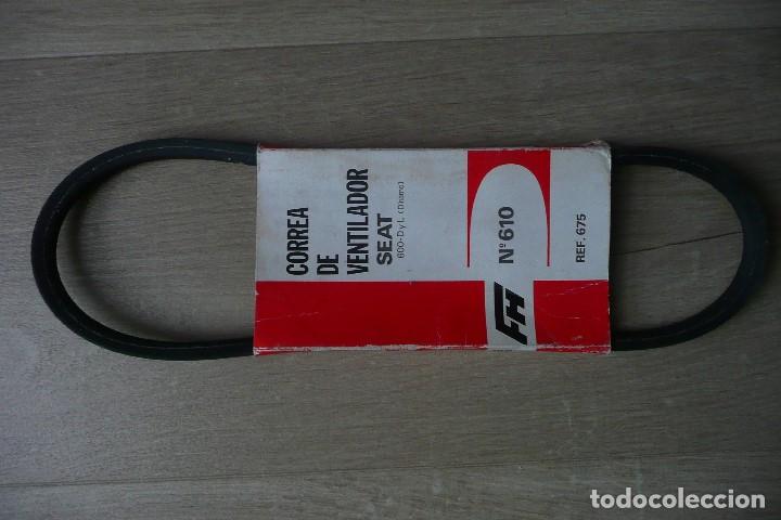 Autos und Motorr&auml;der: SEAT 600D/L-CORREA DE VENTILADOR N&ordm;610 FIRESTONE HISPANIA.(REC. NUEVO)