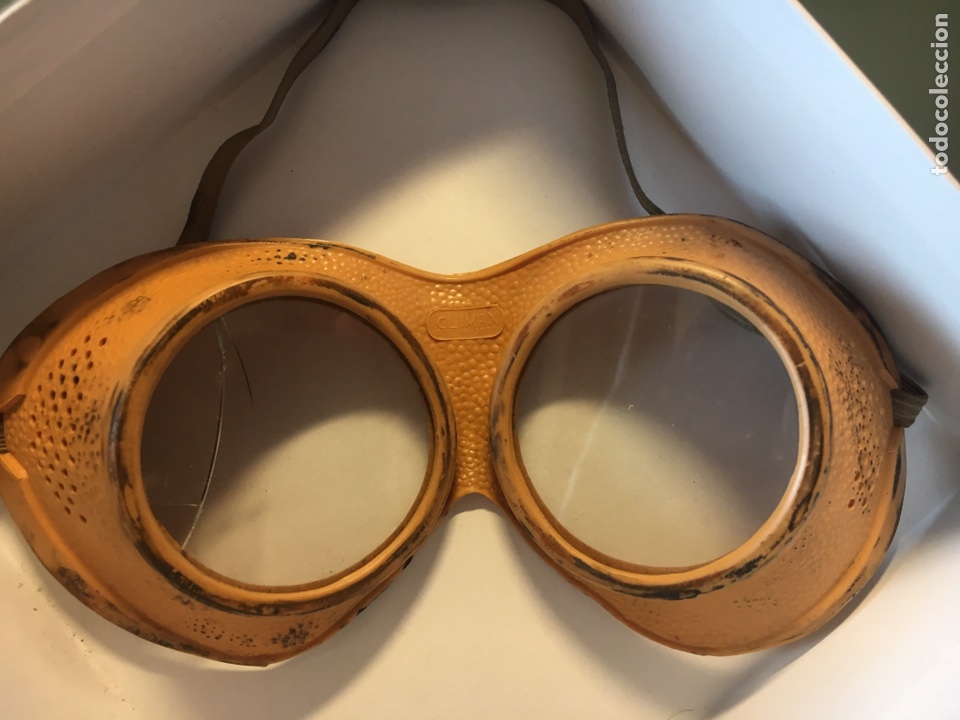 Antiguas gafas de motorista marca climax - Vendido en Venta Directa -  289379528