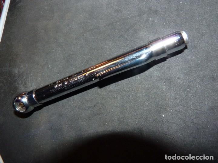 Carros e motociclos: Manometro de mano PCL presion de ruedas neumaticos Made in England vintage 1970