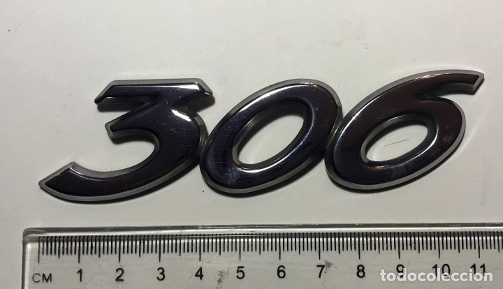 Coches y Motocicletas: ANAGRAMA AP0007 PEUGEOT, 306, 11 CMS - ANAGRAMAS