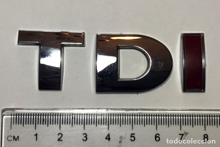 Coches y Motocicletas: ANAGRAMA AV0005 VOLKSWAGEN GOLF TDI, 8 CMS - ANAGRAMAS