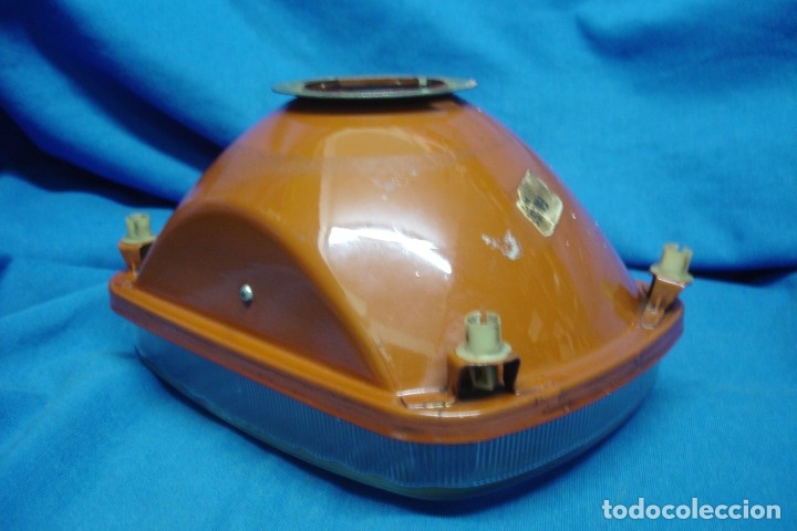 Coches y motocicletas: ANTIGUO FARO RECTANGULAR MARCA KINBY - Foto 2
