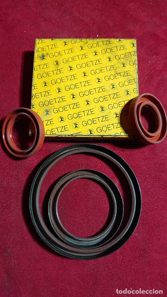 Autos und Motorr&auml;der: 4 AROS SEGMENTOS DE PISTON MARCA GOETZE PARA COCHE OPEL KADETT VECTRA ASTRA CALIBRA OMEGA FRONTERA