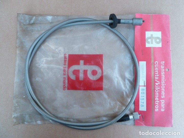 Automobili e Motociclette: RENAULT R-6=CABLE TRANSMISION CUENTA&middot;KILOMETROS RENAULT R6=REC. NUEVO