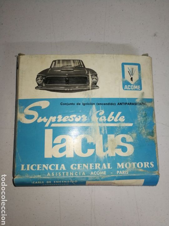 Automobili e Motociclette: CONJUNTO IGNICION( ENCENDIDO) ANTIPARASITARIO LACUS PARA RENAULT 12