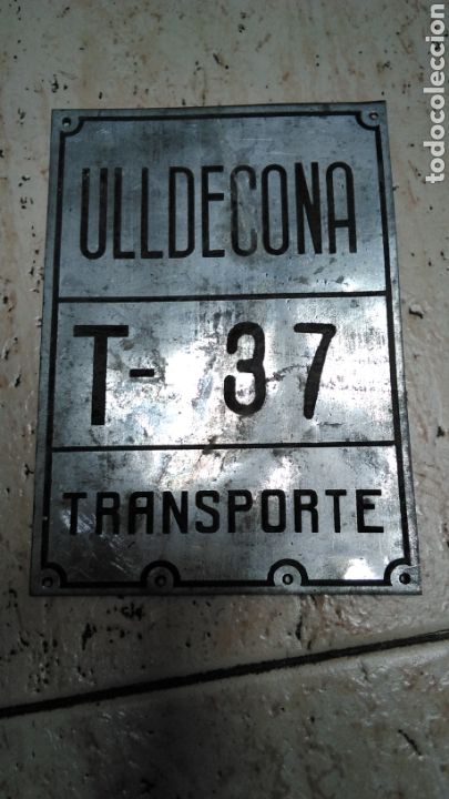 Voitures et Motocyclettes: Chapa de arbitrio , transporte ulldecona , montsia , tarragona