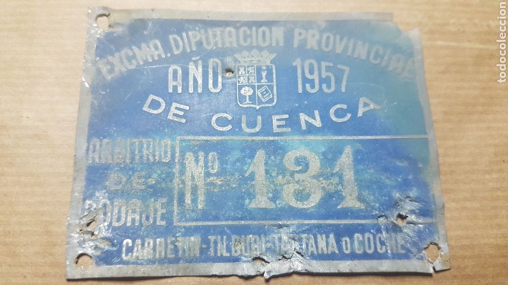 Autos und Motorr&auml;der: Rara matricula cuenca 1957 carretin tilburi tartana o coche