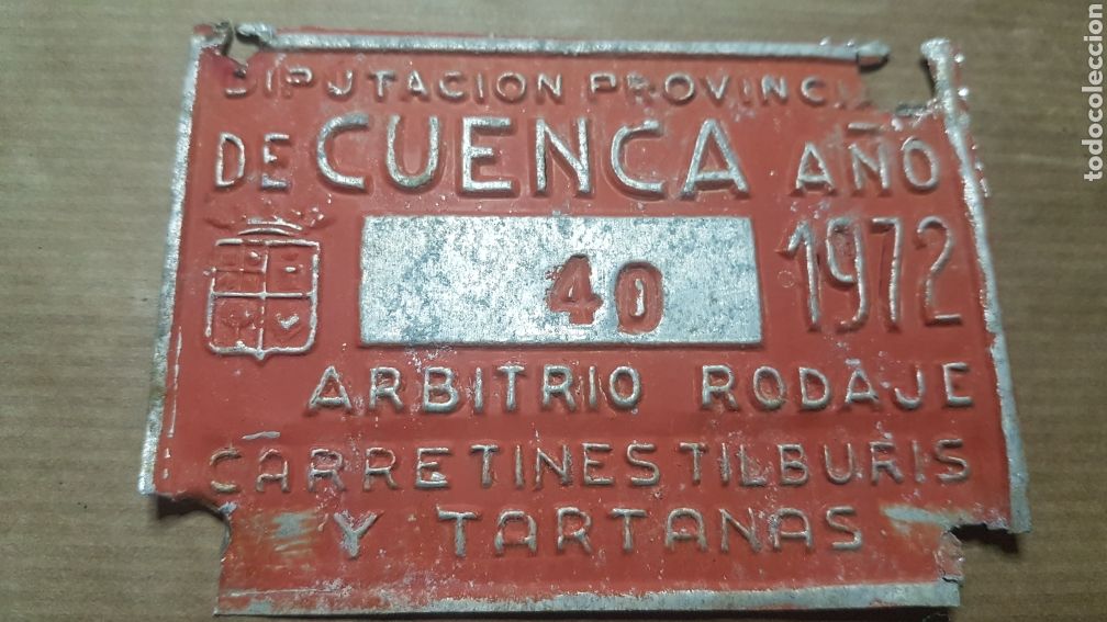 Autos und Motorr&auml;der: Rara matricula cuenca 1972 carretines tilburis y tartanas