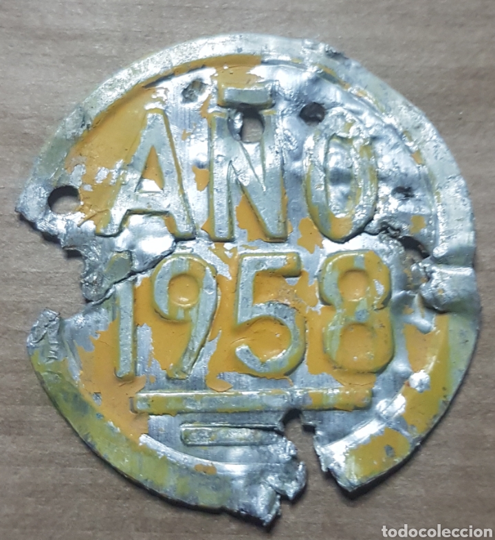 Autos und Motorr&auml;der: Matr&iacute;cula 1958