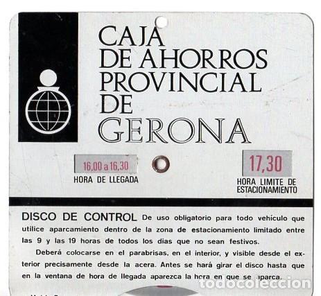 Autos und Motorr&auml;der: RELOJ DE CONTROL HORARIO CAJA DE AHORROS PROVINCIAL DE GERONA