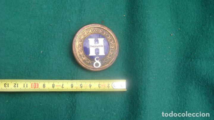 Autos und Motorr&auml;der: HUPMOBILE 8  RARE AND OLD EMBLEM EMBLEMA ESMALTE VER FOTOS