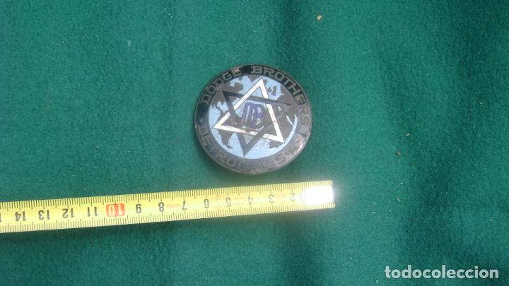 Autos und Motorr&auml;der: DODGE BROTHERS  RARE AND OLD EMBLEM EMBLEMA ESMALTE ENAMEL VER FOTOS