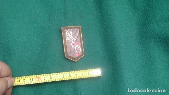 Automobili e Motociclette: REO  RARE AND OLD EMBLEM EMBLEMA ESMALTE ENAMEL VER FOTOS