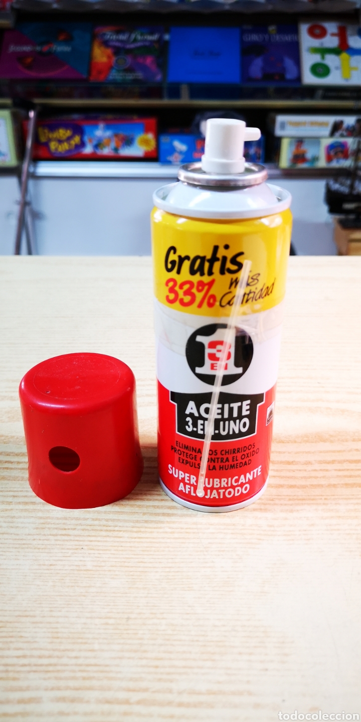 Coches y Motocicletas: Aceite lubricante 3 en uno antiguo