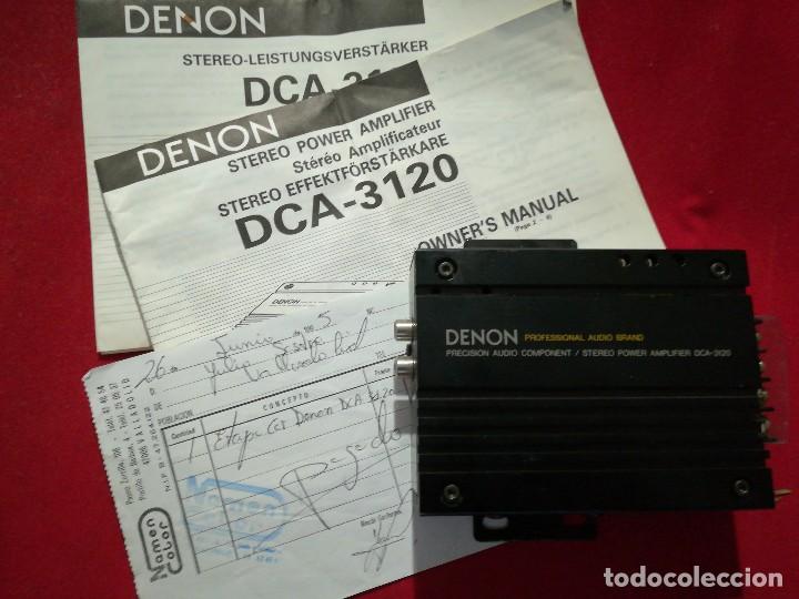 Autos und Motorr&auml;der: Sin estrenar DENON DCA-3120 etapa amplificador de coche