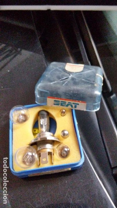Autos und Motorr&auml;der: CAJA BOMBILLAS . REPUESTOS L&Aacute;MPARAS COCHE AUTOMOVIL SEAT UNIVERSAL 12V H-4