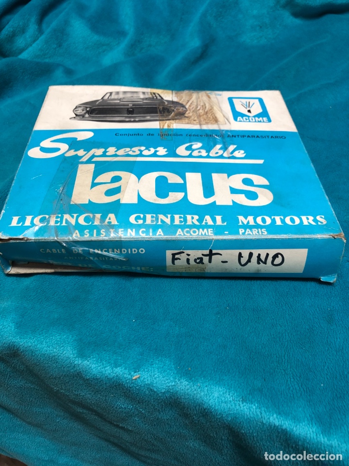Autos und Motorr&auml;der: Juego cables de encendido FIAT UNO