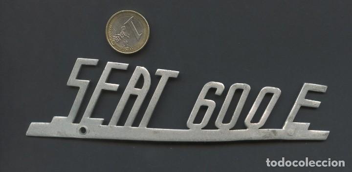 Autos und Motorr&auml;der: AUTOMOVILISMO, EMBLEMA, LOGOTIPO, SEAT 600 E