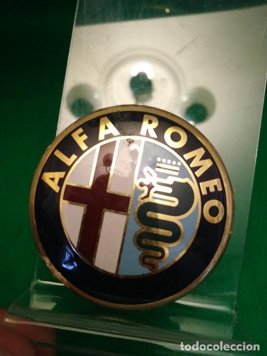Autos und Motorr&auml;der: Placa logo chapa ALFA ROMEO