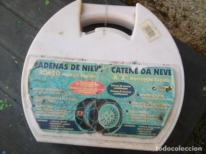 Autos und Motorr&auml;der: Cadenas nieve rombo rombo 60 - 9mm - passat 1989 - precintado sin uso -