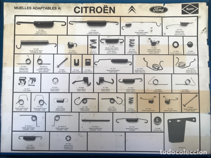 Coches y Motocicletas: Muelles CITROEN - FORD