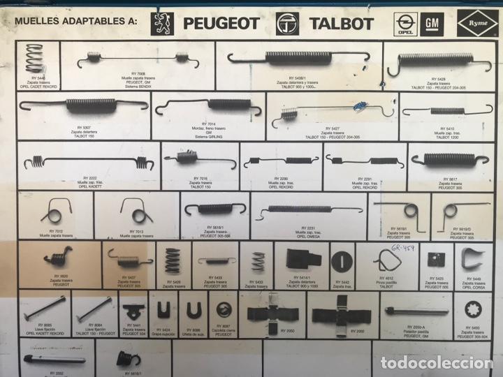 Coches y Motocicletas: Muelles PEUGEOT - TALBOT - OPEL