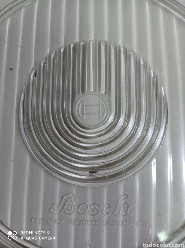 Coches y Motocicletas: Cristal Bosch para faro de coche clásico. Diámetro 18 cm - Foto 2 - 213906855