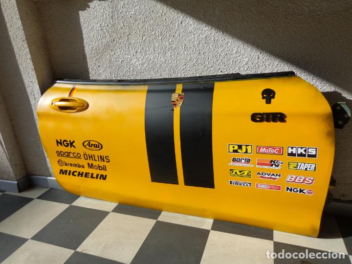 Autos und Motorr&auml;der: &iexcl;&iexcl;&iexcl; PUERTA DE COCHE TEMATIZADA PORSCHE GTR SKULL RACING TEAM DECORACI&Oacute;N GARAJE - BAR !!!