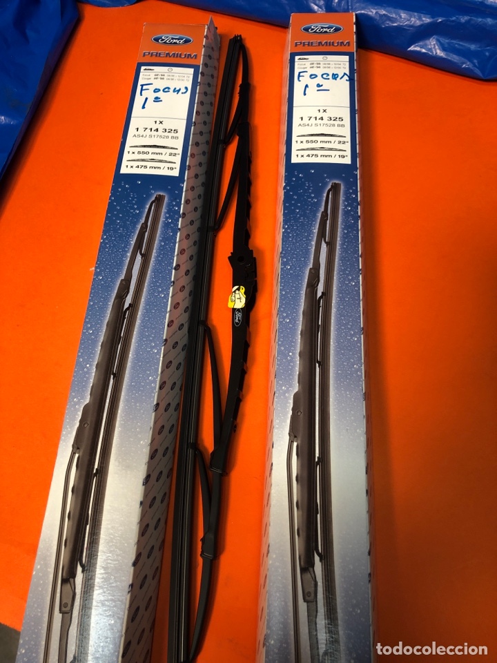 Autos und Motorr&auml;der: JUEGO ESCOBILLA LIMPIAPARABRISAS FORD FOCUS 55cm y 47,5