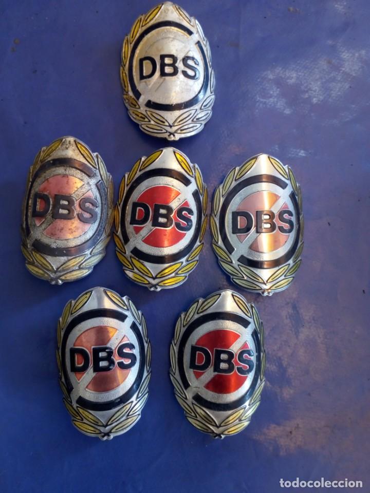 Coches y motocicletas: Lote de 6 chapas DBS - Foto 1