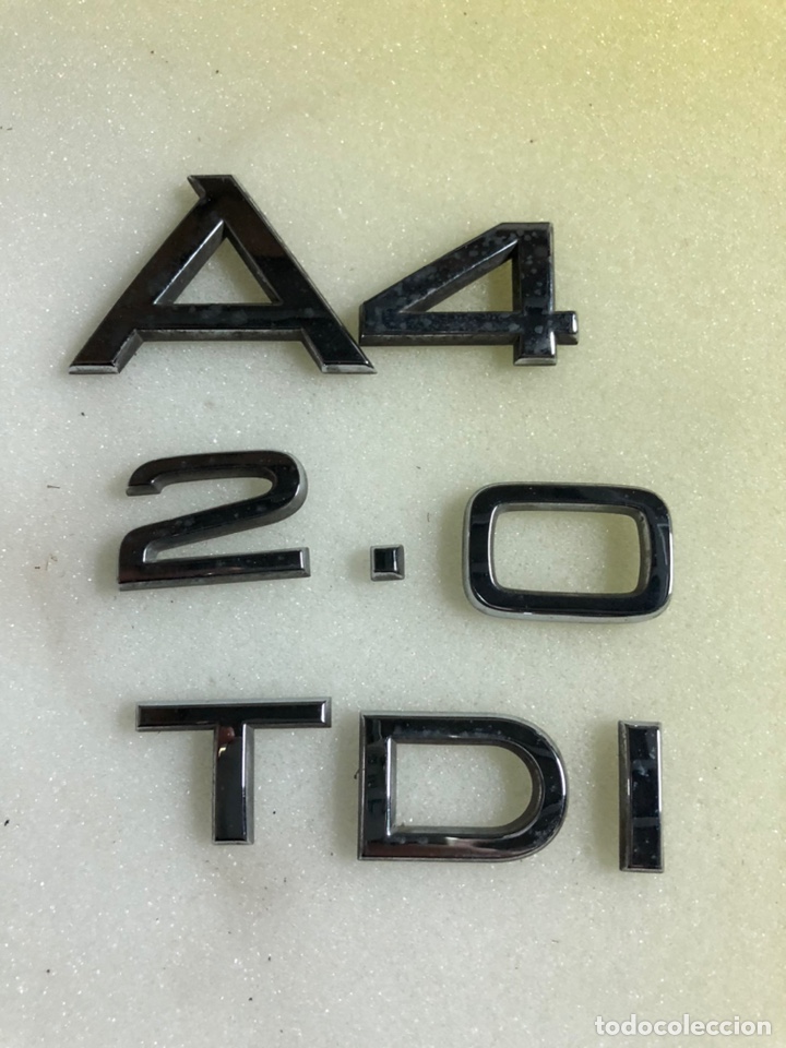 Autos und Motorr&auml;der: LETRAS TRASERAS AUDI A4