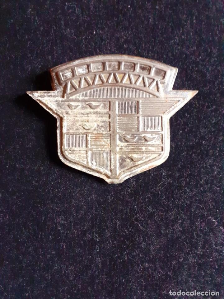 Autos und Motorr&auml;der: Antiguo Emblema insignia Original Cadillac ~ Old Cadillac Hood Ornament