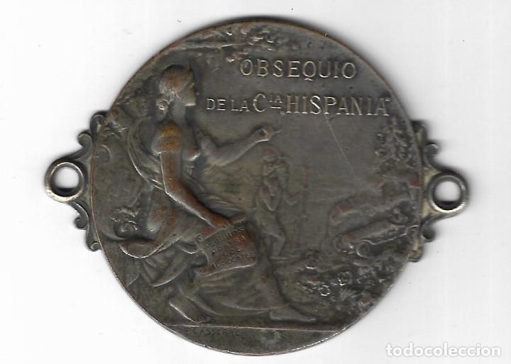 Autos und Motorr&auml;der: Placa obsequio de la Compa&ntilde;ia Hispania