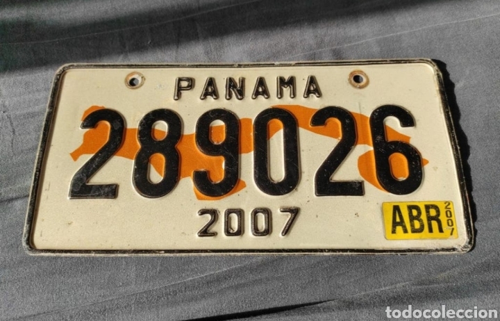 Autos und Motorr&auml;der: MATR&Iacute;CULA DE PANAM&Agrave; 2007