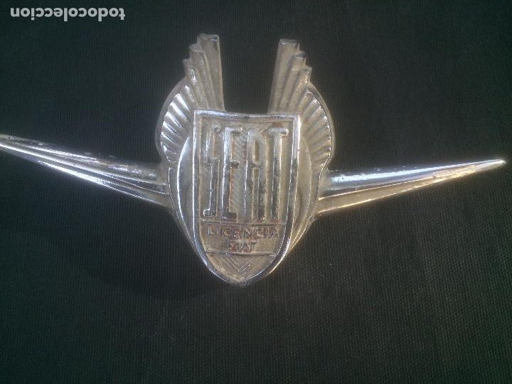 antigua insignia,logotipo,emblema seat 600 - Compra venta en