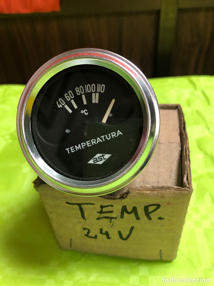 Voitures et Motocyclettes: INDICADOR DE TEMPERATURA AST -24 v di&aacute;metro 62 mm