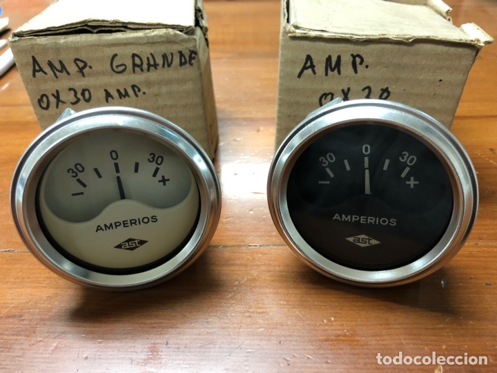 Voitures et Motocyclettes: AMPERIMETRO AST -30 amperios - di&aacute;metro 60