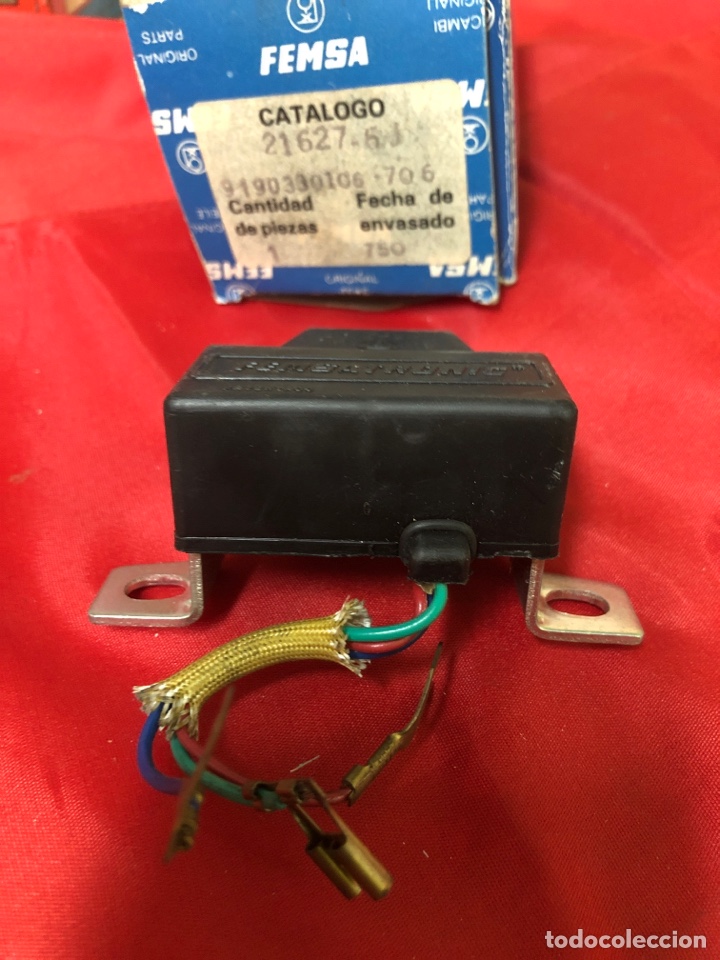 Voitures et Motocyclettes: REGULADOR FEMSA 21627-6J- 12V- para CAMI&Oacute;N EBRO P112 y AV&Iacute;A 1250