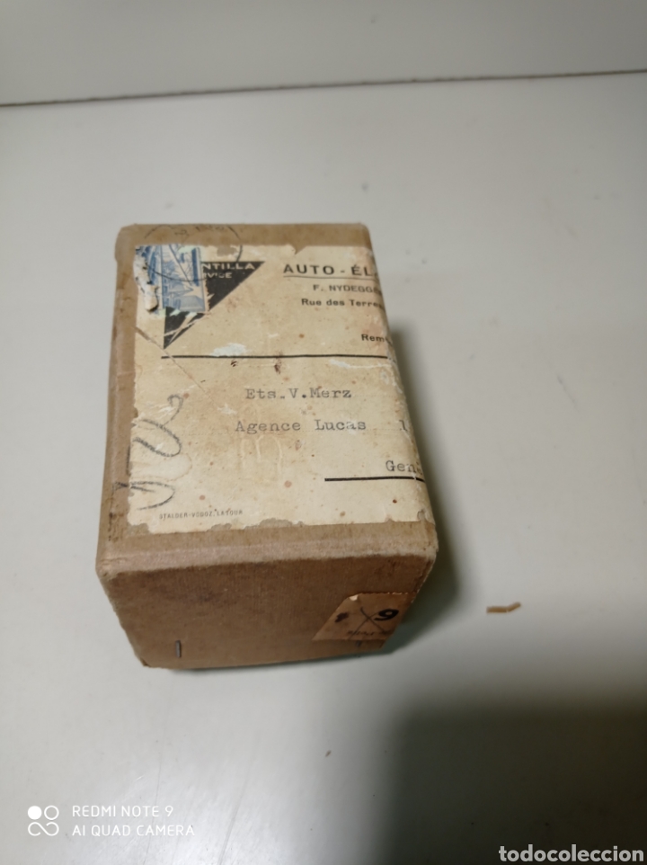 Autos und Motorr&auml;der: Pieza scintilla en su caja para coches antiguos. Magneto, etc...