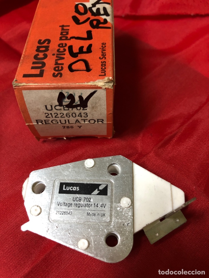 Autos und Motorr&auml;der: REGULADOR LUCAS UCB702- 12 V- para alternador DELCO REMY