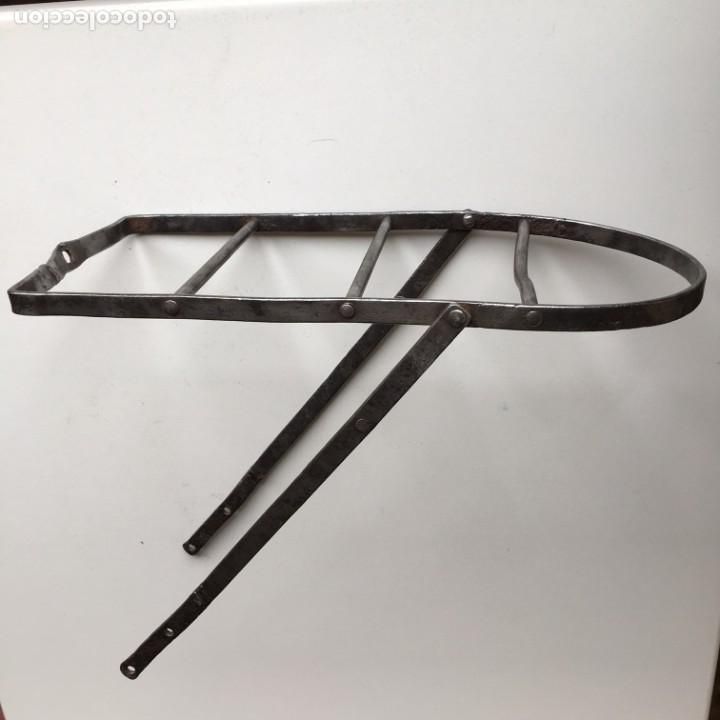 Coches y Motocicletas: Portaobjetos en tres piezas porta equipajes antiguo para bicicleta