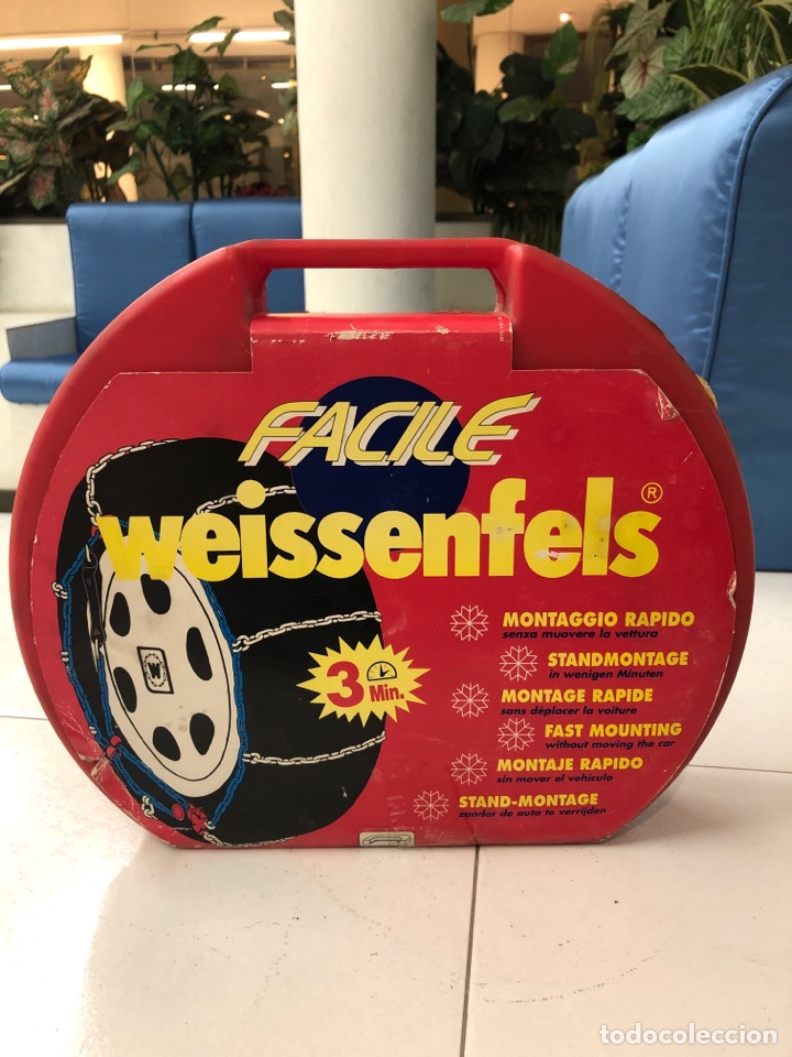Autos und Motorr&auml;der: JUEGO CADENAS DE NIEVE- FACILE WEISSENFELS-M9-06