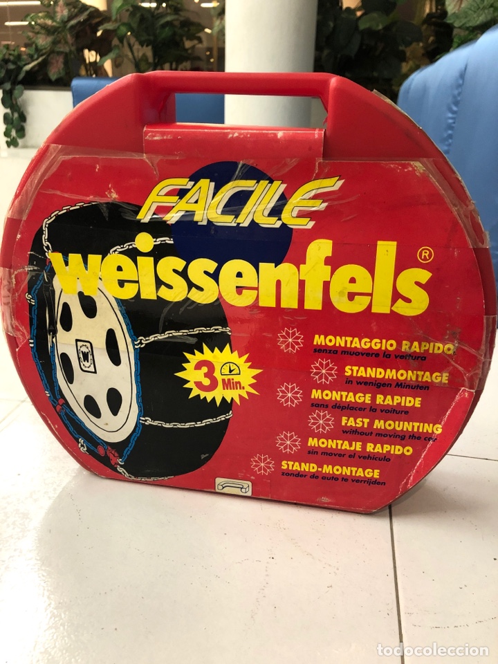 Autos und Motorr&auml;der: JUEGO CADENAS DE NIEVE-FACILE WEISSENFELS M9- O4