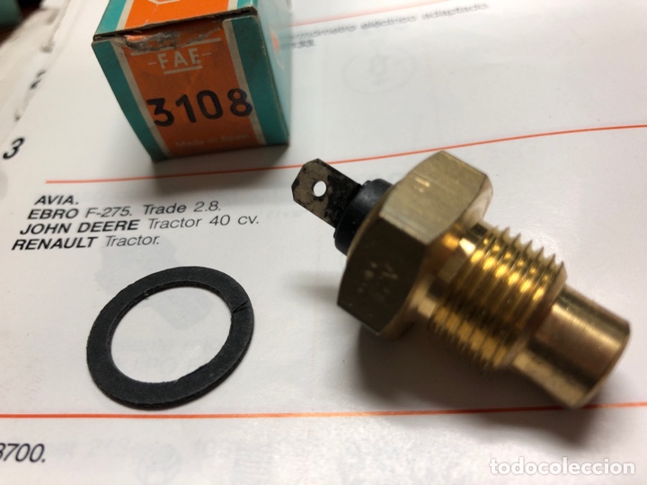 Automobili e Motociclette: TERMO-RESISTENCIA FAE 3108 -AVIA-EBRO F-275- TRACTOR JOHN DEERE 40v- RENAULT TRACTOR